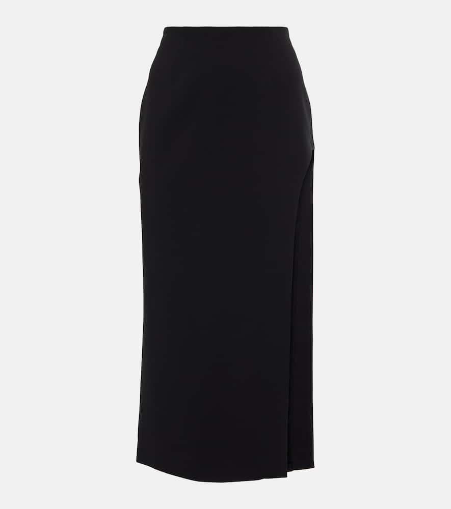 giuseppe di morabito satin cady midi skirt
