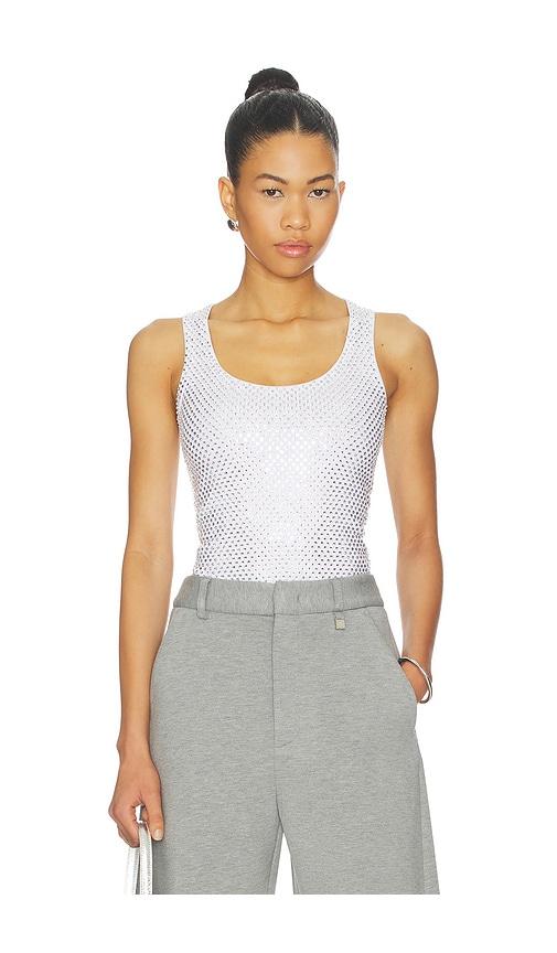 giuseppe di morabito tank top in white.