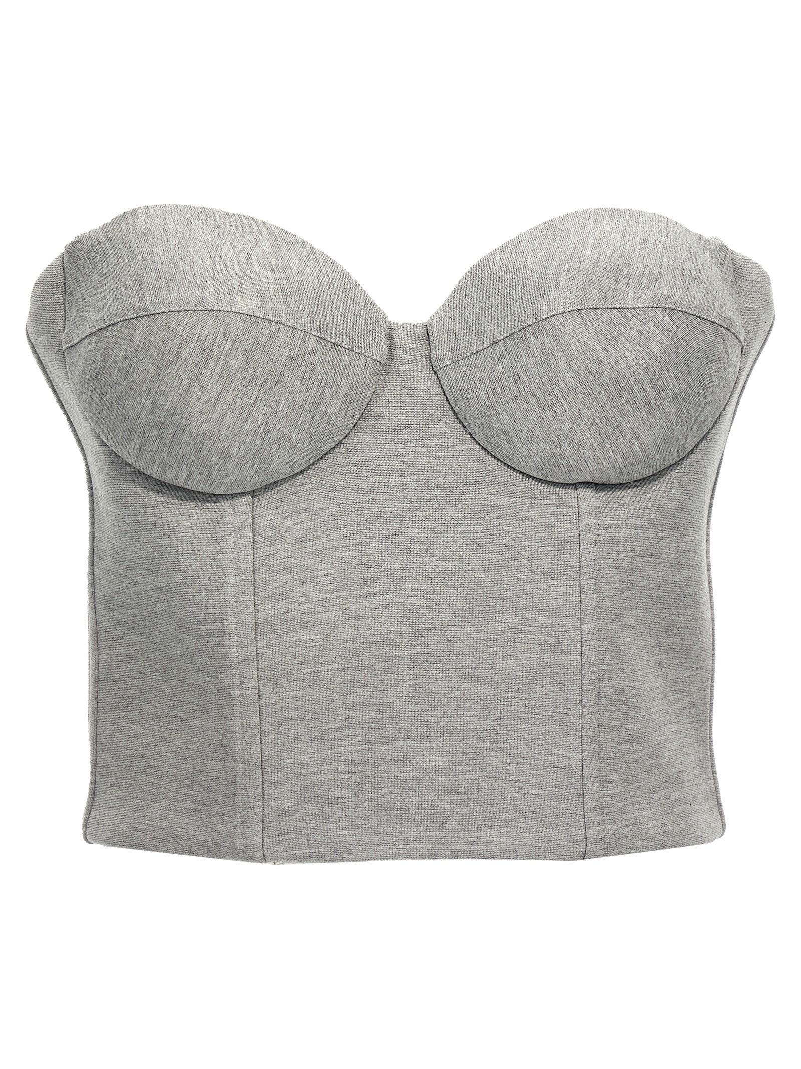 giuseppe di morabito top cropped bustier