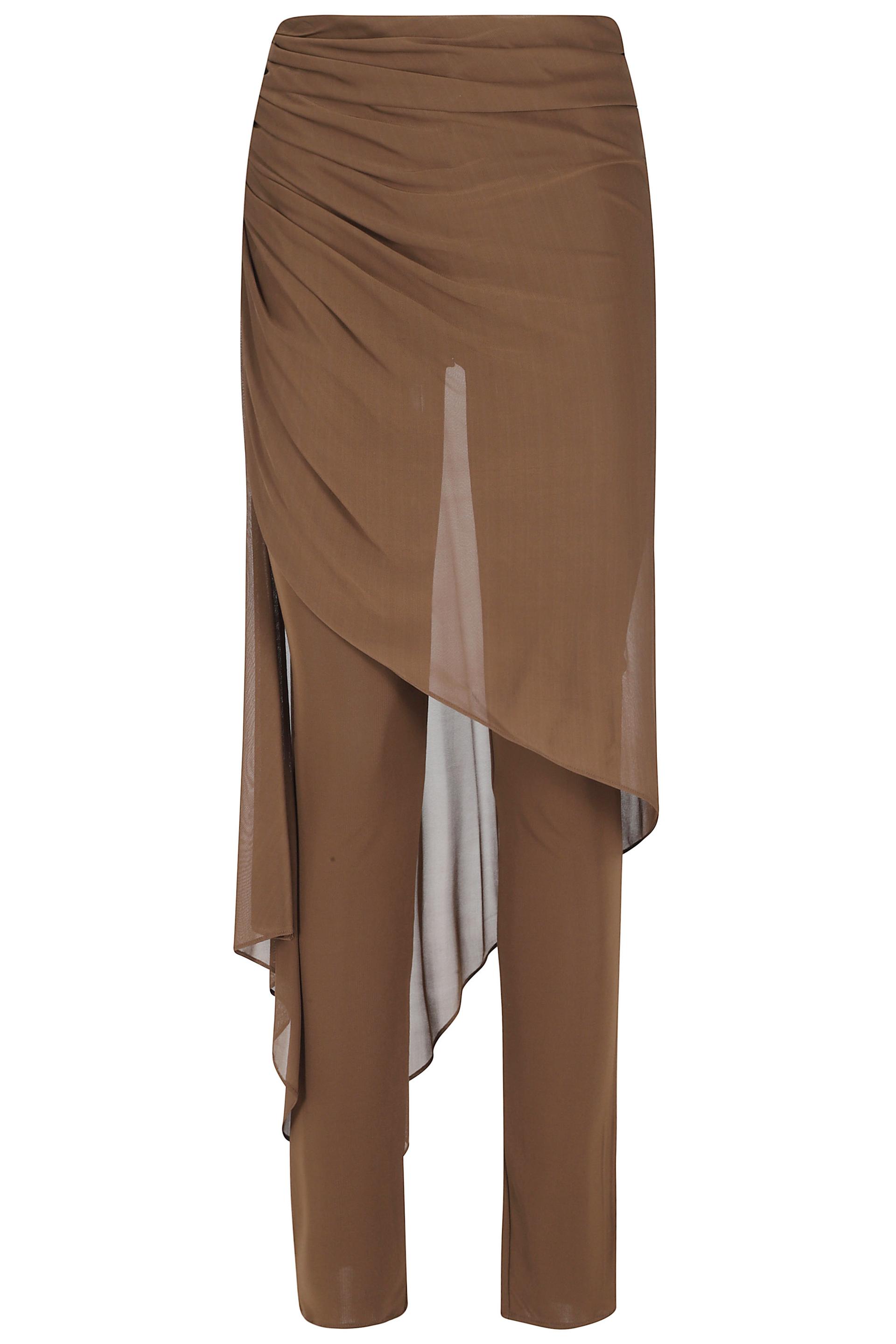 giuseppe di morabito trousers brown pantaloni - women