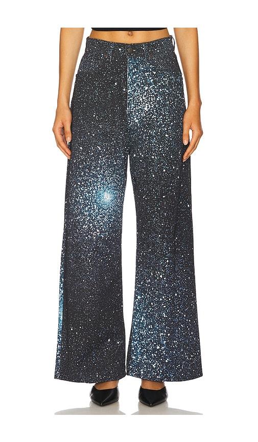 giuseppe di morabito wide leg trousers in black.