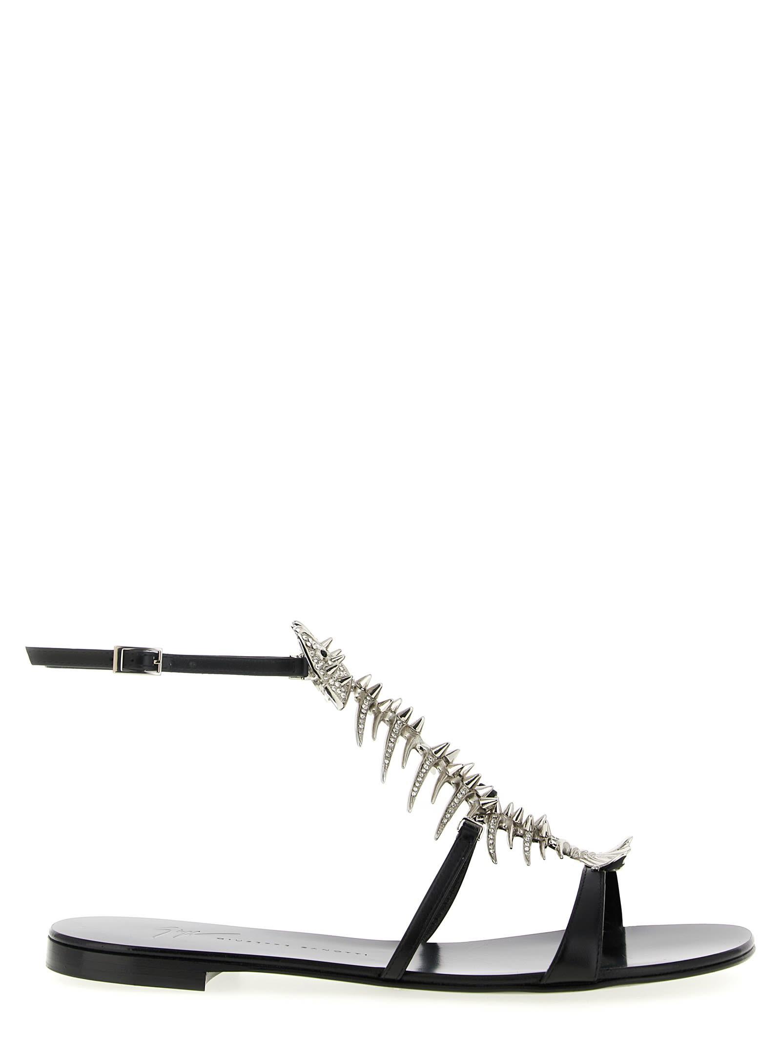 giuseppe zanotti slim sandals