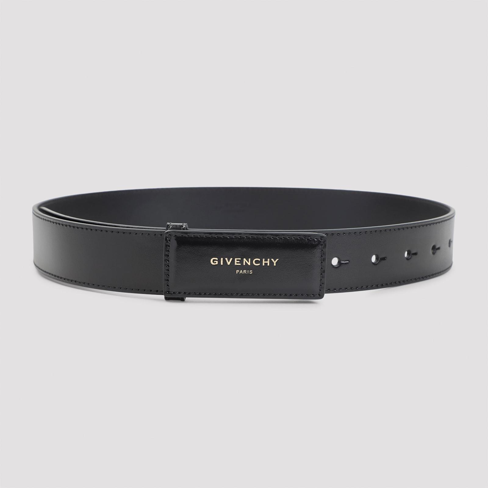 givenchy 35mm label belt