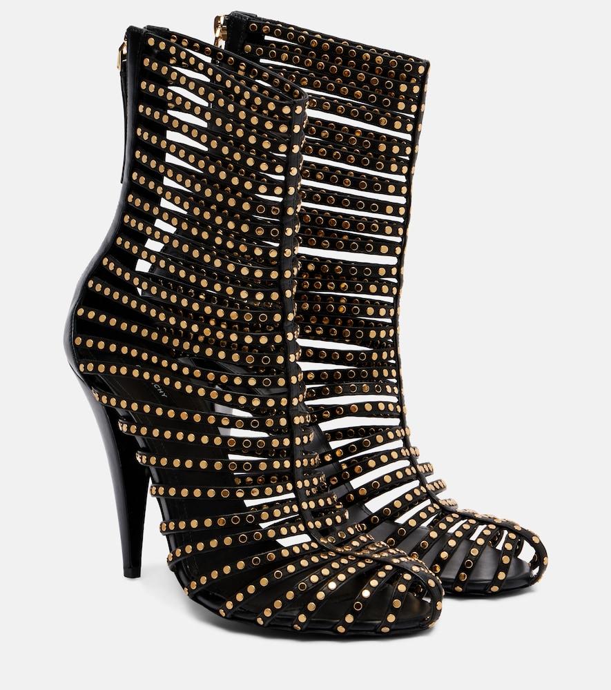 givenchy 95 embellished leather ankle boots