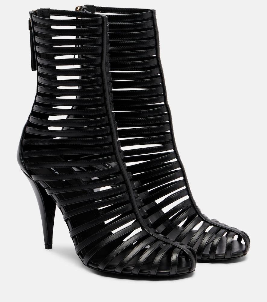 givenchy 95 leather ankle boots