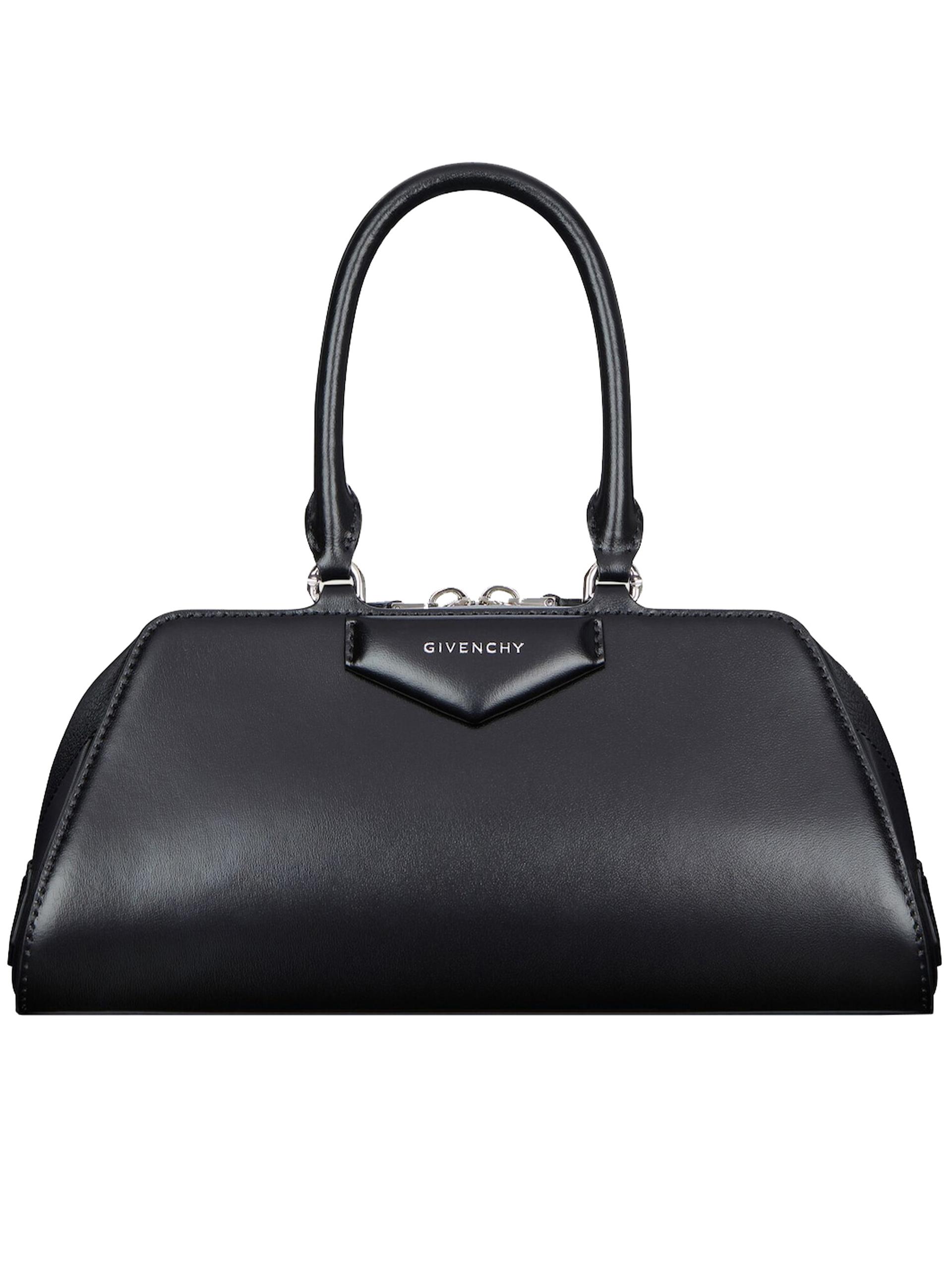 givenchy antigona east west small bag black calf leather borsa - women