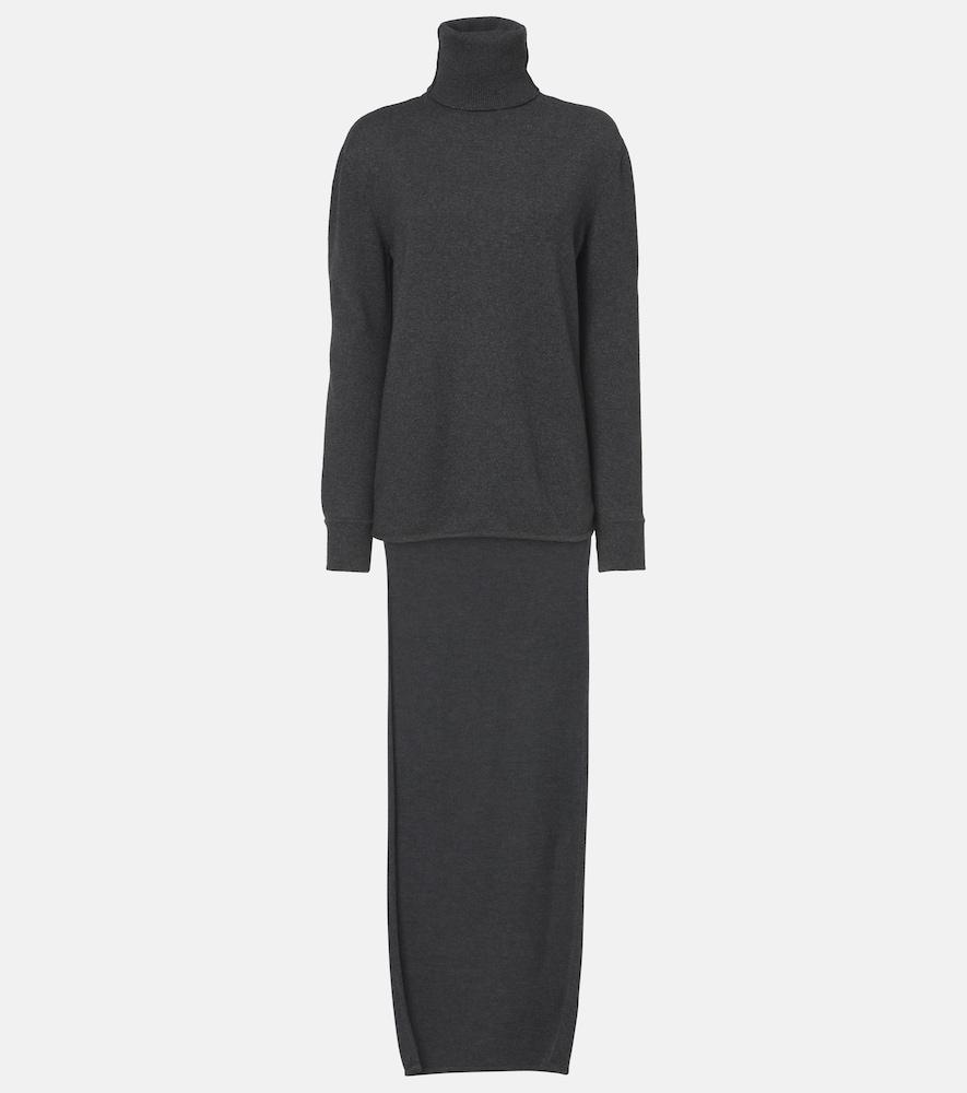 givenchy asymmetric sweater dress