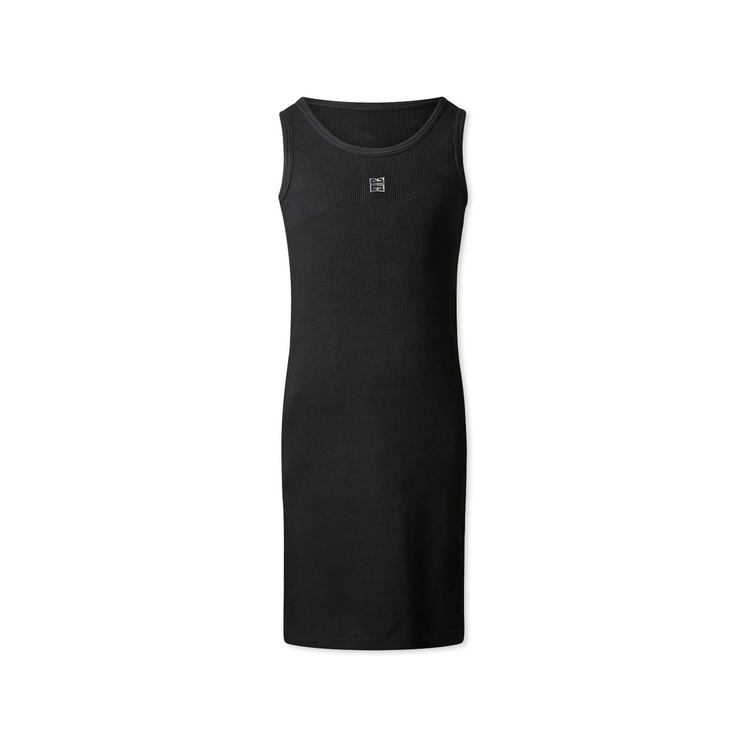 givenchy black dress for girl with 4g motif