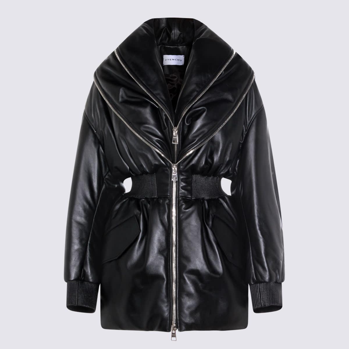 givenchy black leather jacket