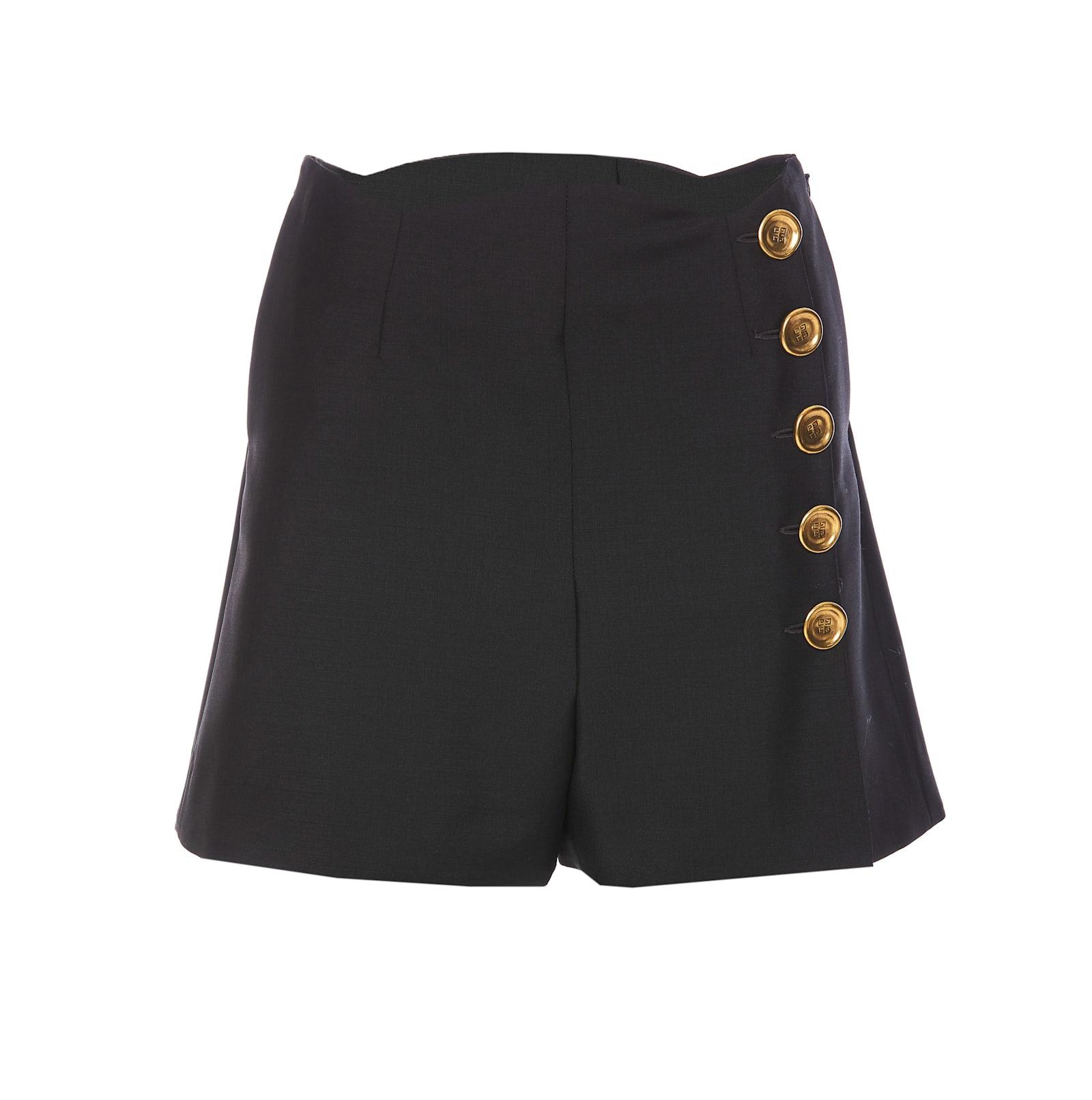 givenchy buttons-detailed shorts