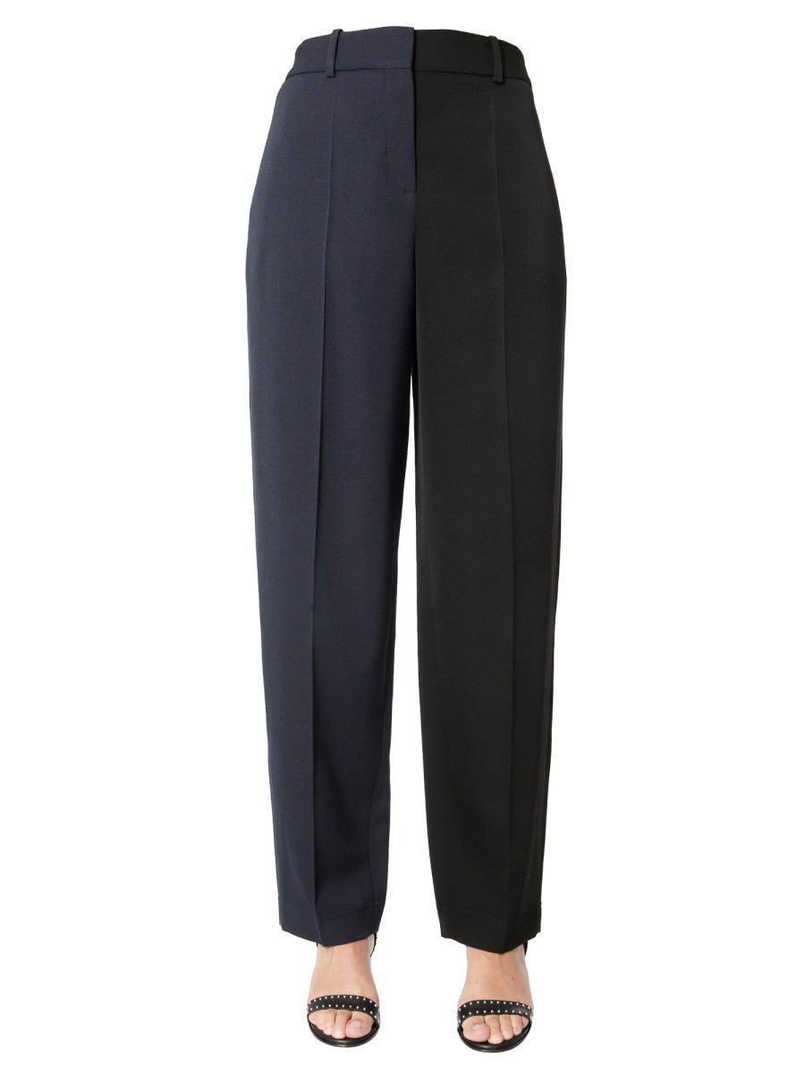 givenchy contrasting panelled trousers