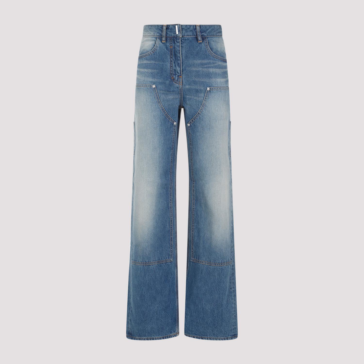 givenchy cotton jeans blue - women