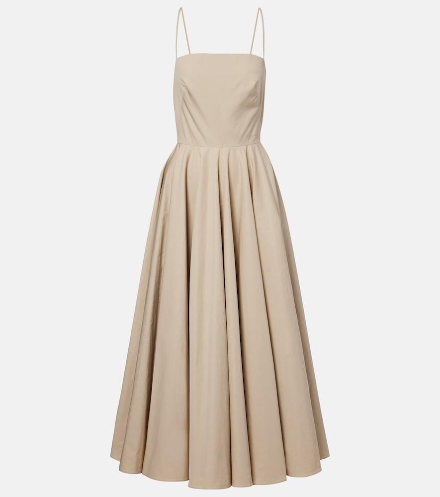 givenchy cotton midi dress