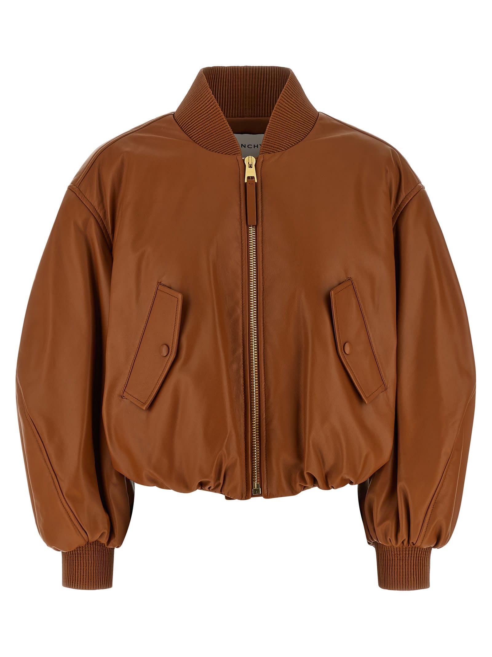 givenchy cropped bomber jacket