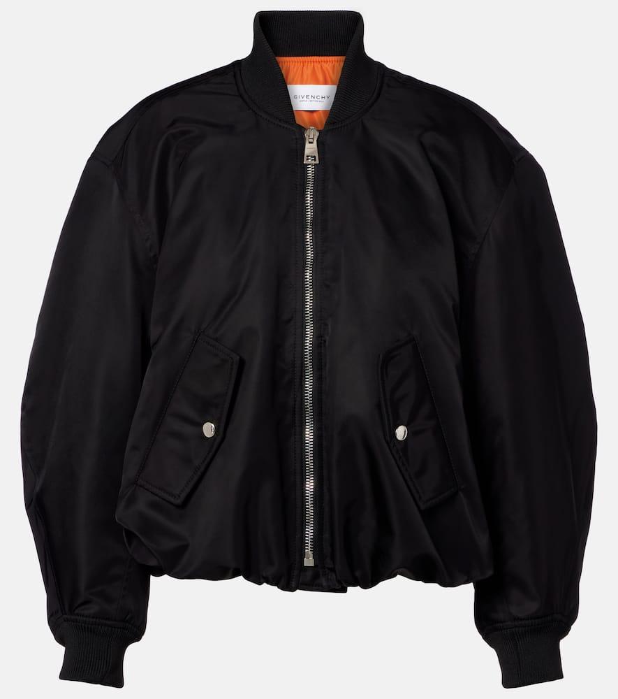 givenchy cropped bomber jacket