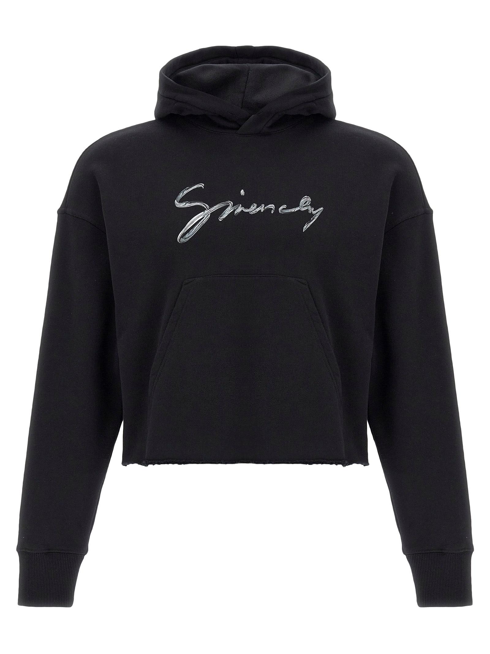 givenchy cropped hoodie