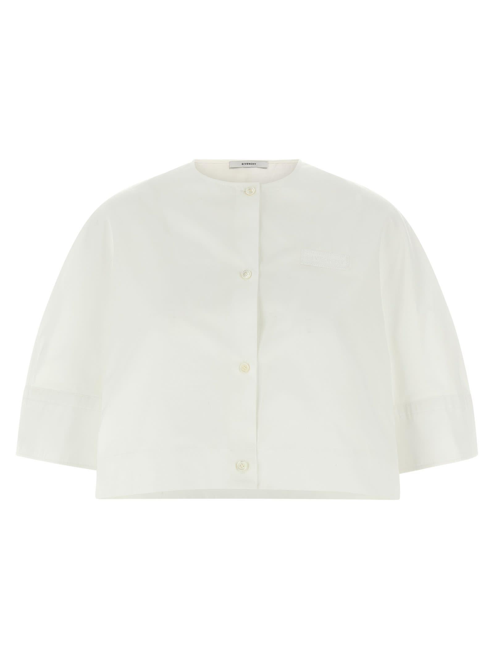 givenchy cropped shirt