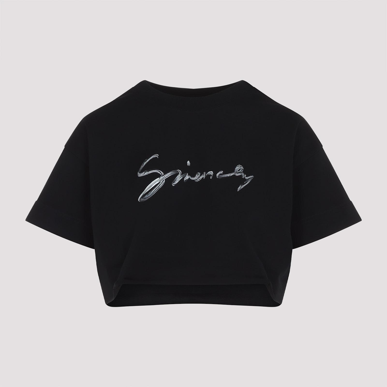 givenchy cropped tee