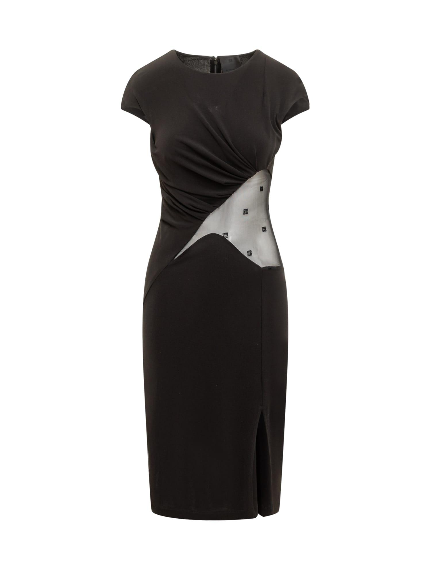 givenchy cut out sheath dress
