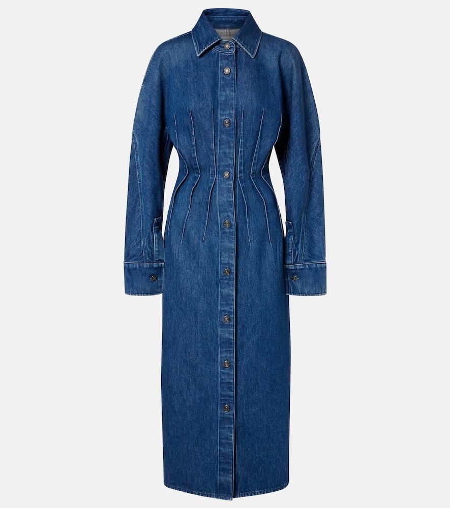 givenchy denim midi dress