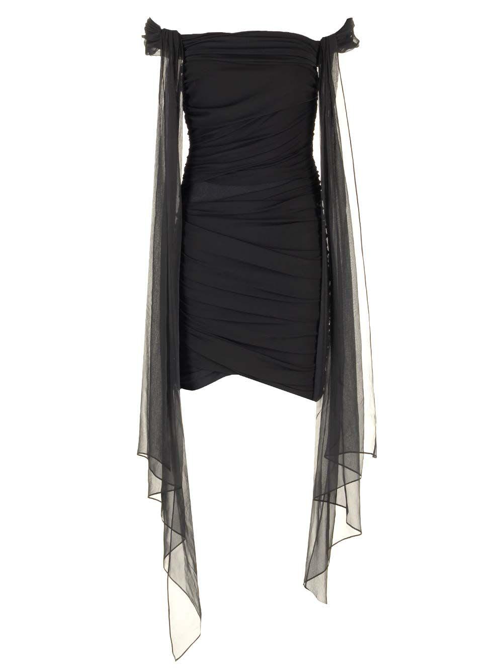 givenchy draped dress