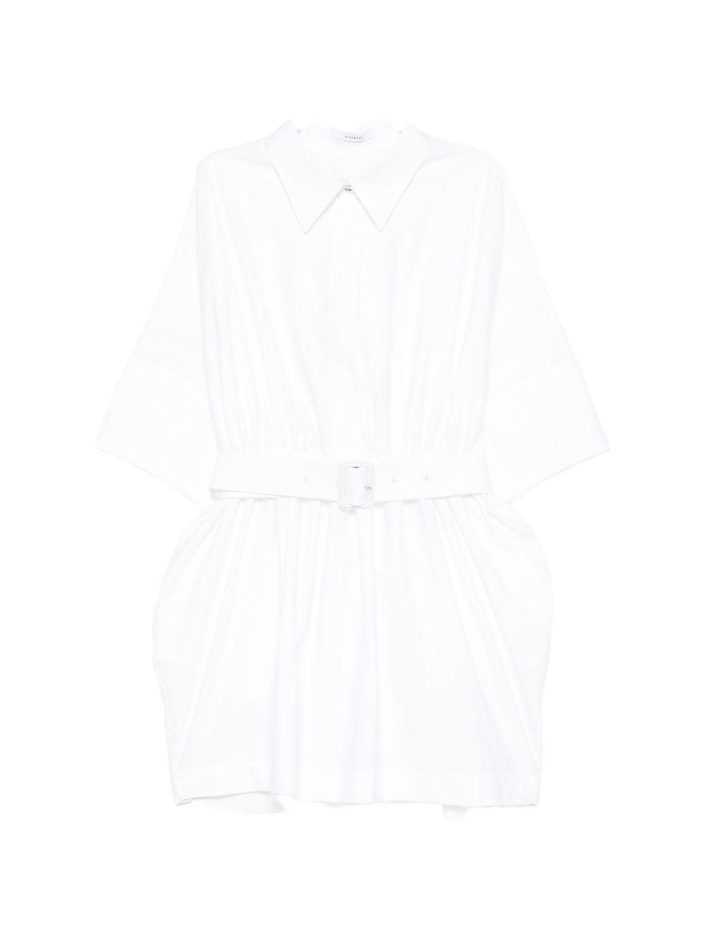givenchy dresses white cotton - women