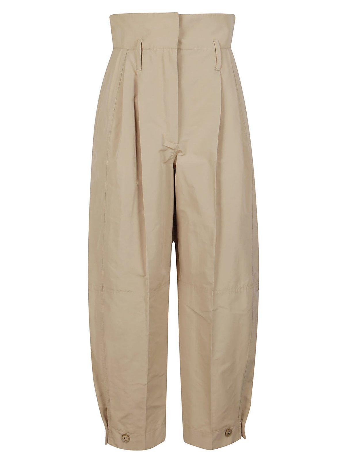 givenchy high-waisted cargo trousers