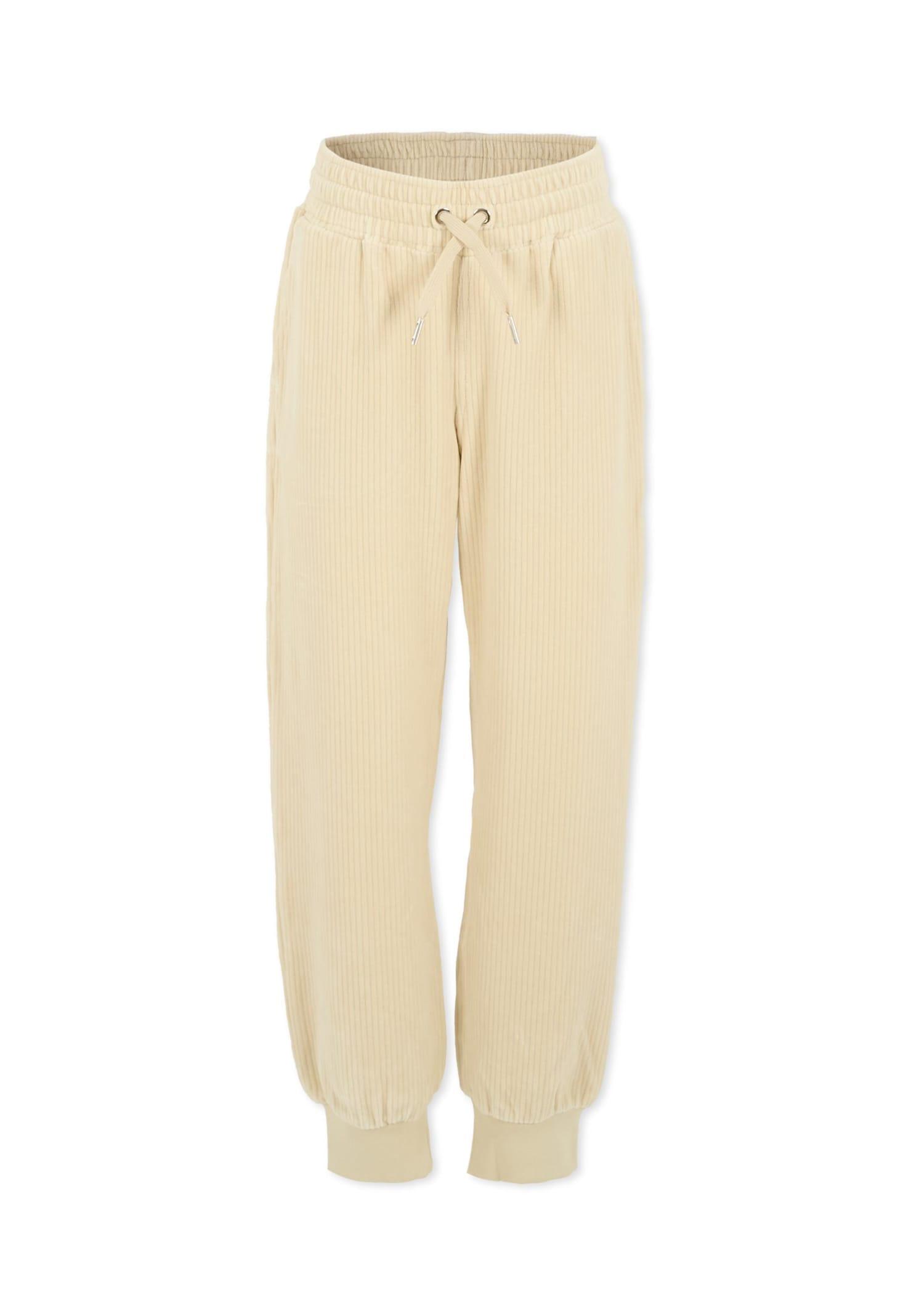 givenchy ivory trousers for girl with logo