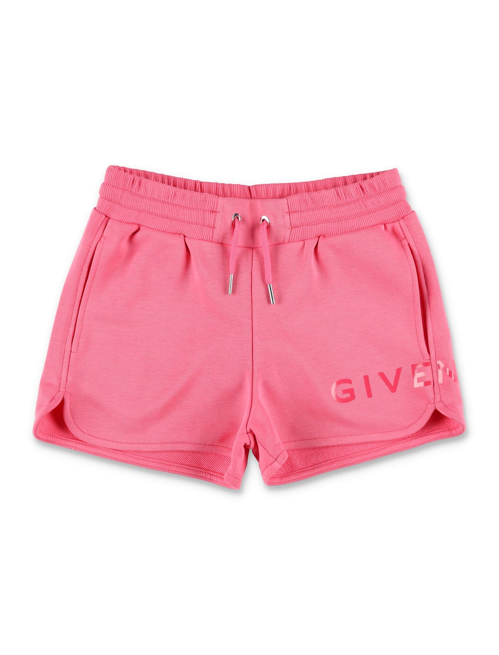 givenchy kid - logo sweatshorts
