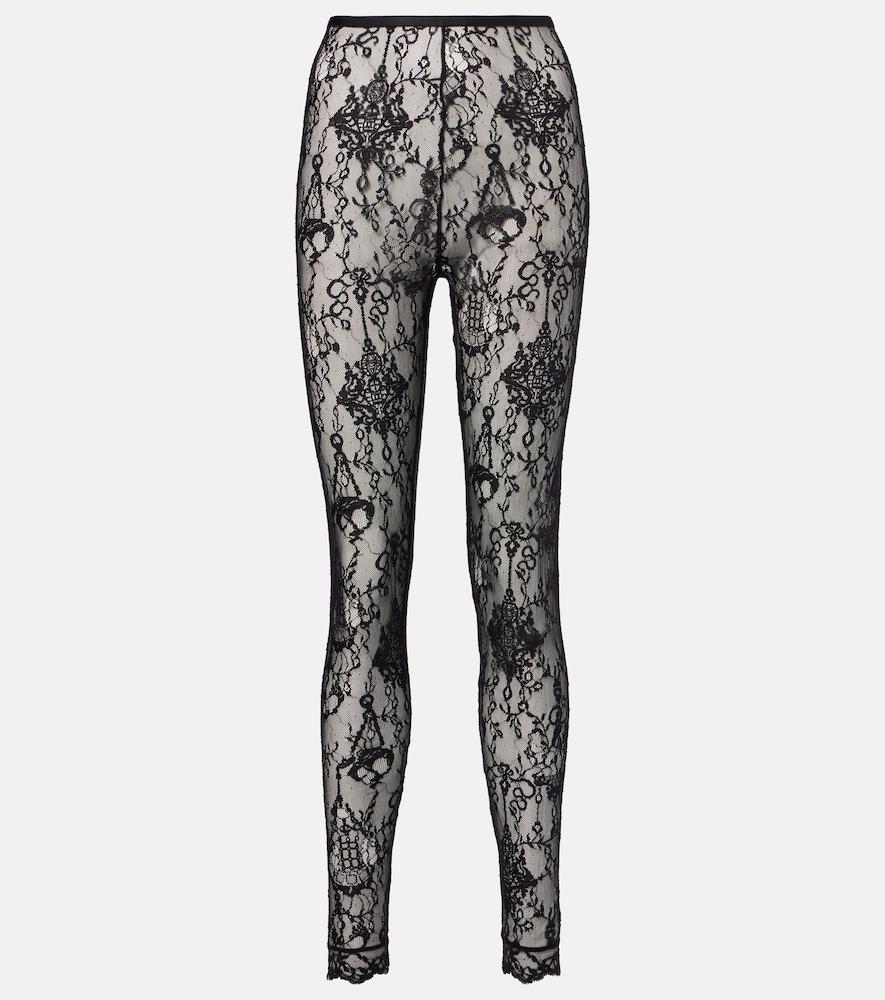 givenchy lace leggings