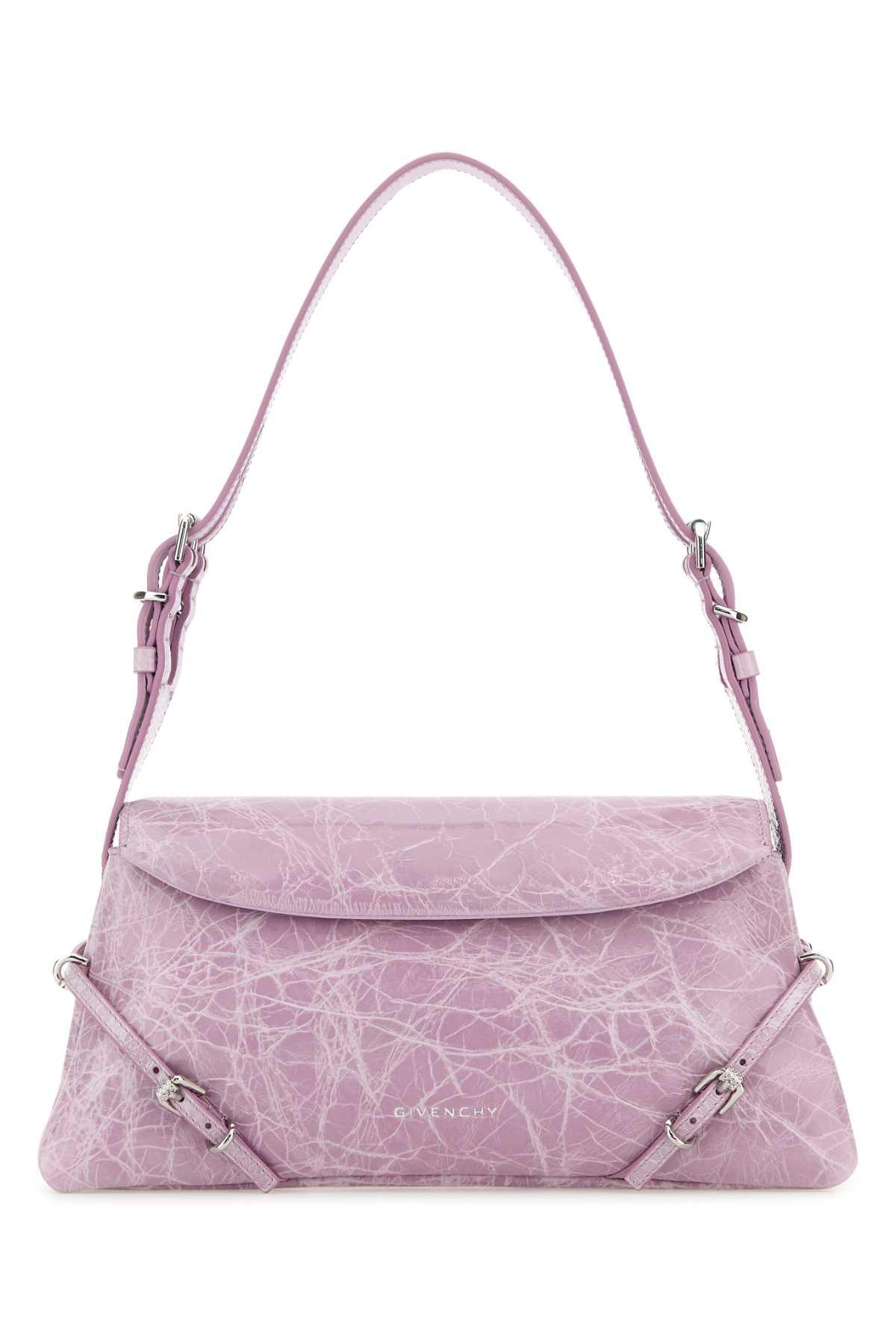 givenchy lilac leather pâ tit voyou shoulder bag