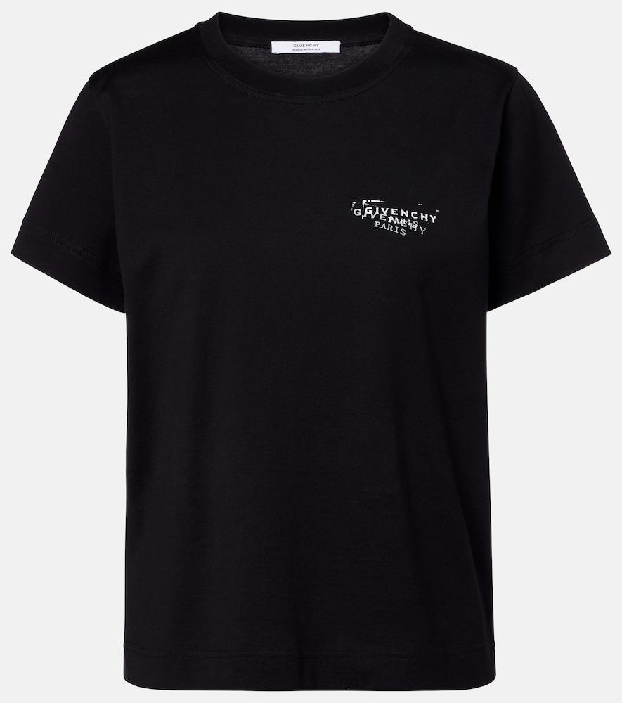 givenchy logo cotton jersey t