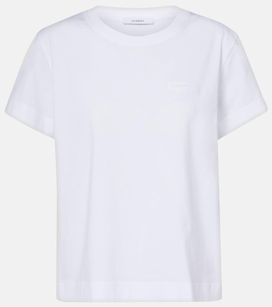 givenchy logo cotton jersey t