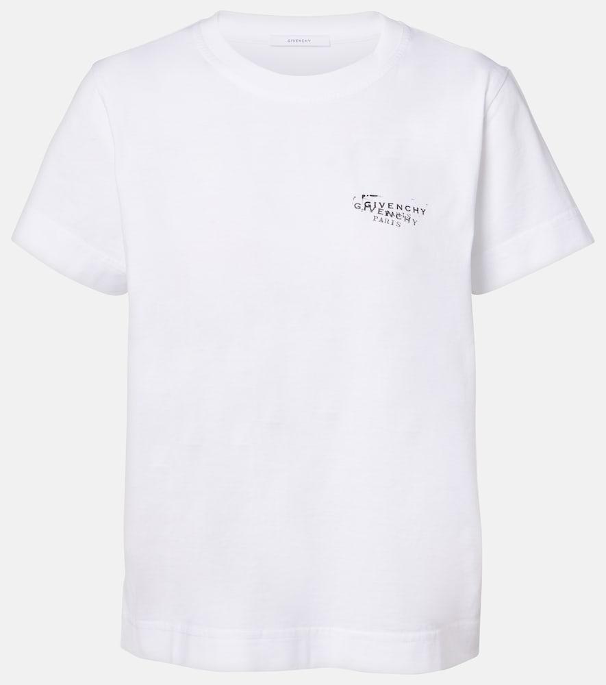 givenchy logo cotton jersey t