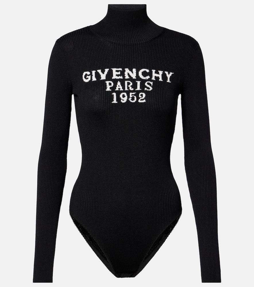 givenchy logo ribbed