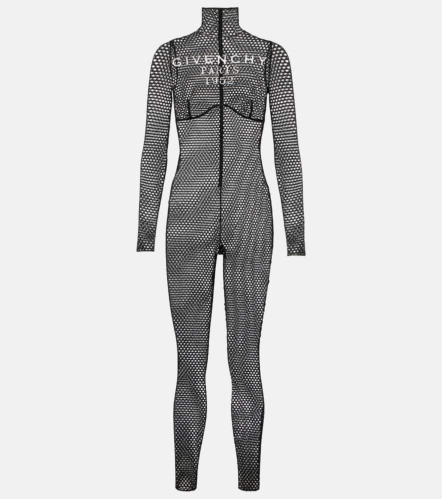 givenchy mesh turtleneck bodysuit