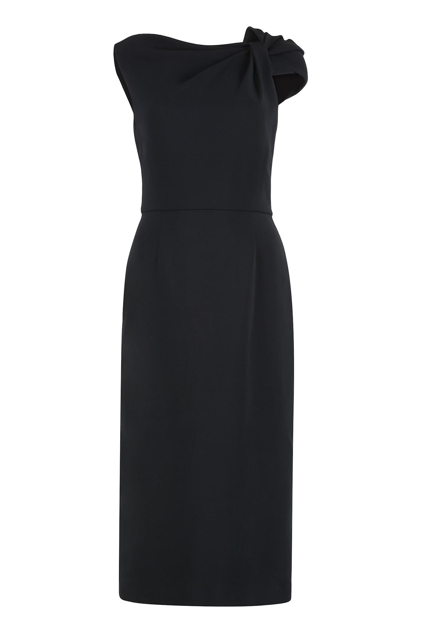 givenchy midi dress in cady