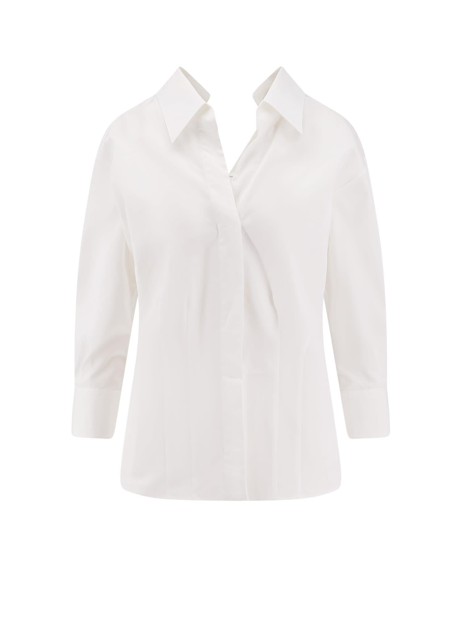 givenchy open cotton shirt