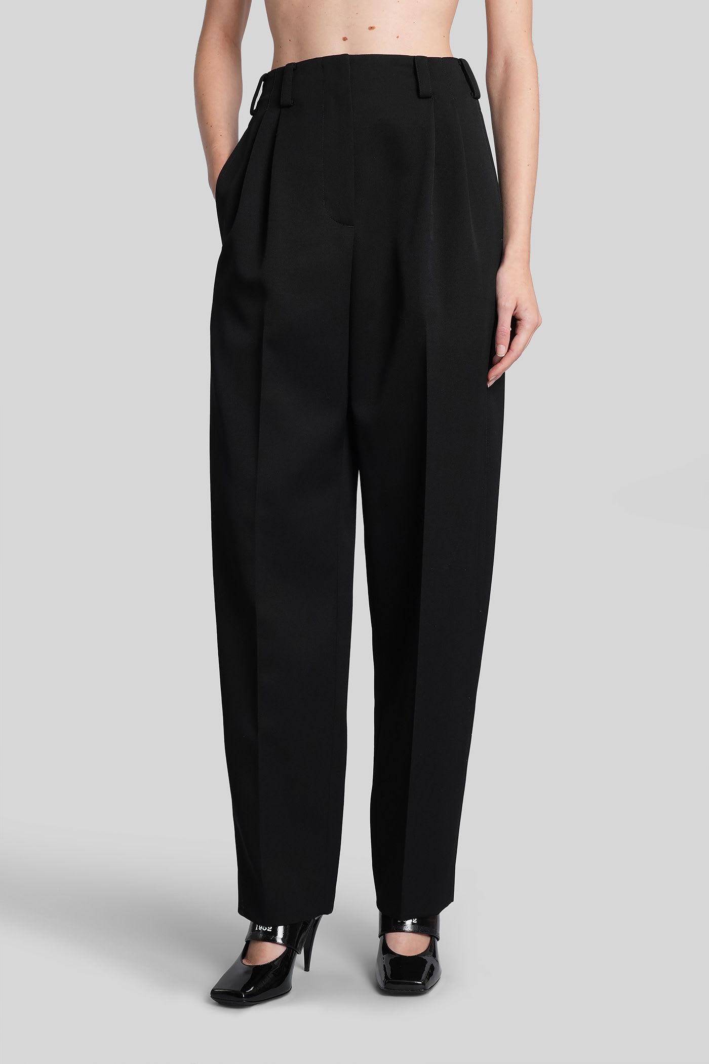 givenchy pants in black wool
