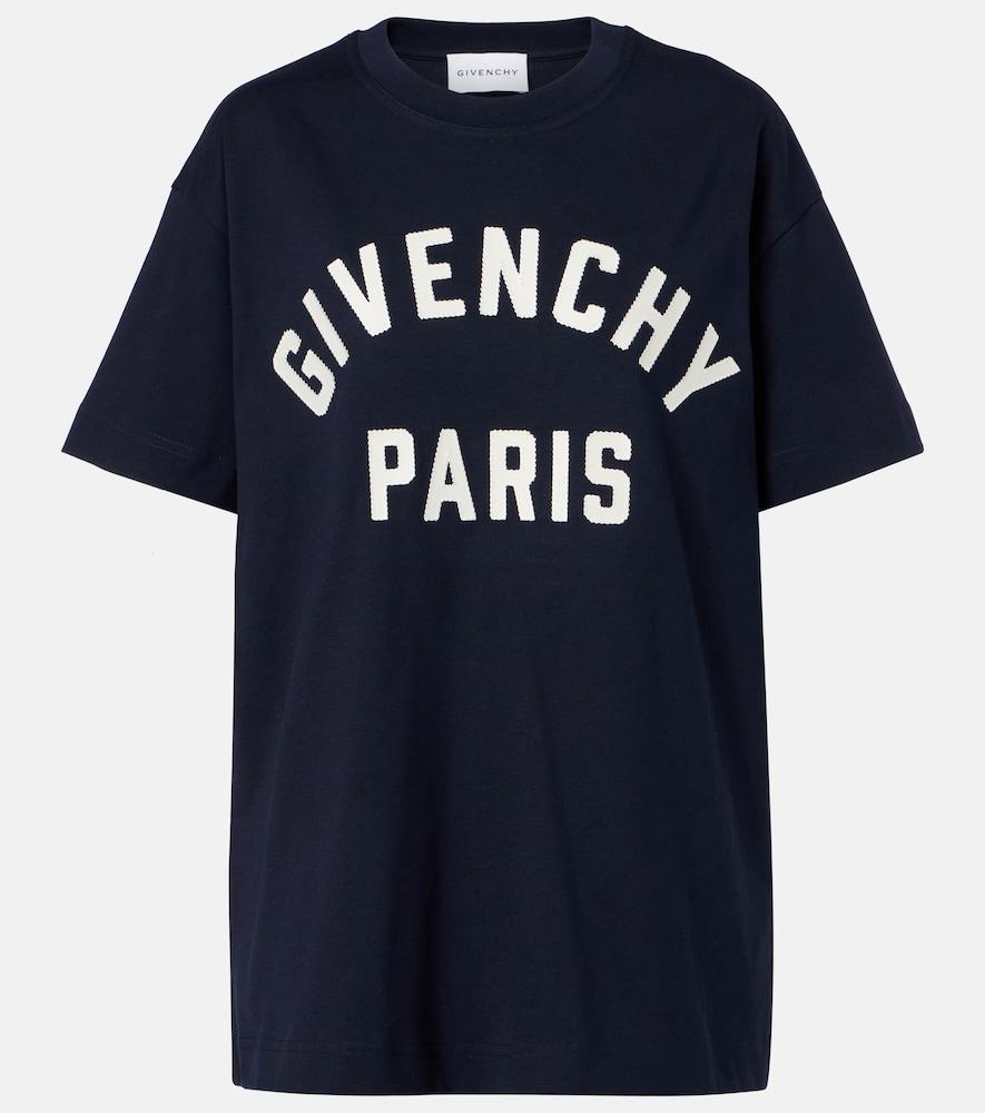 givenchy paris logo cotton jersey t