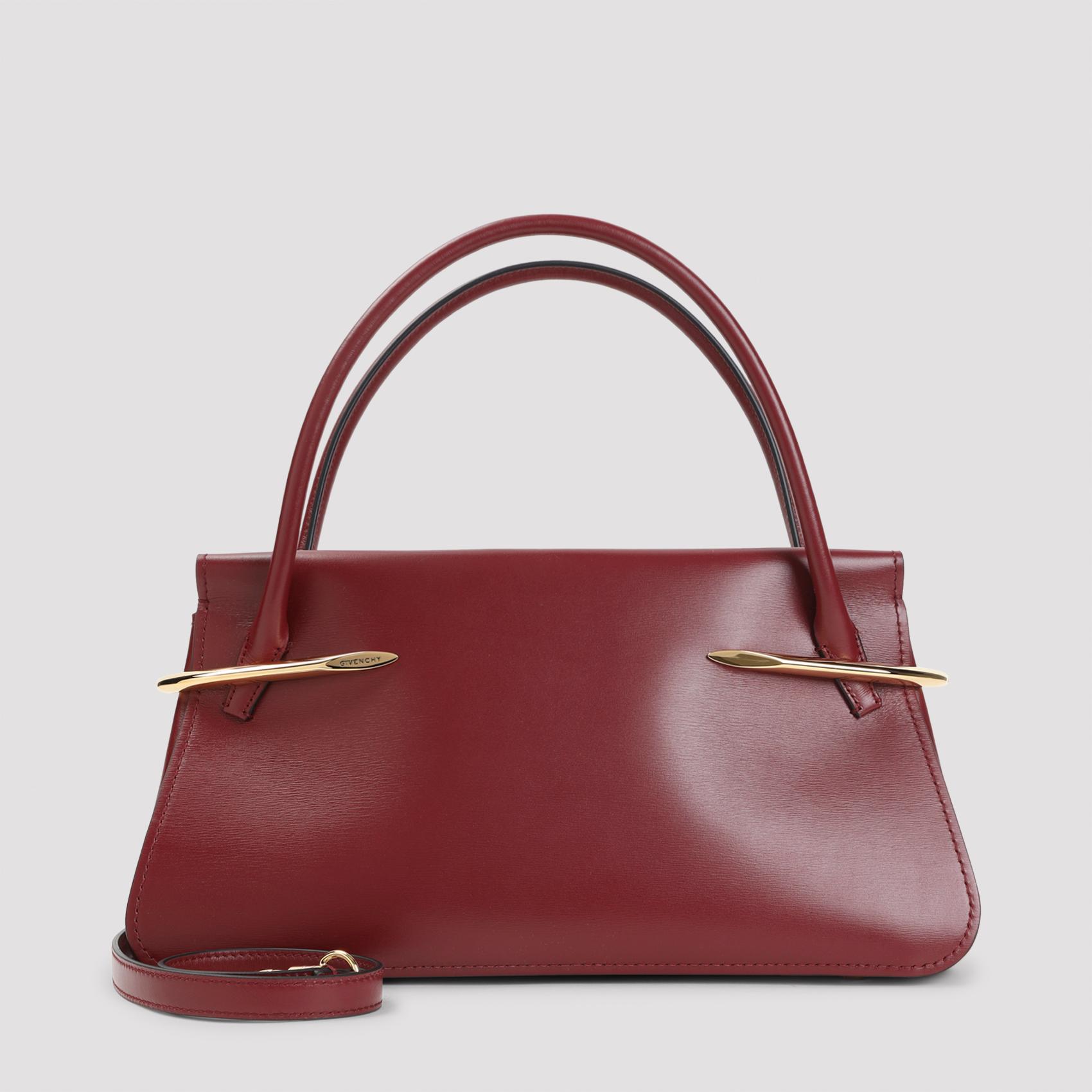 givenchy pinch medium bag red calf leather - women