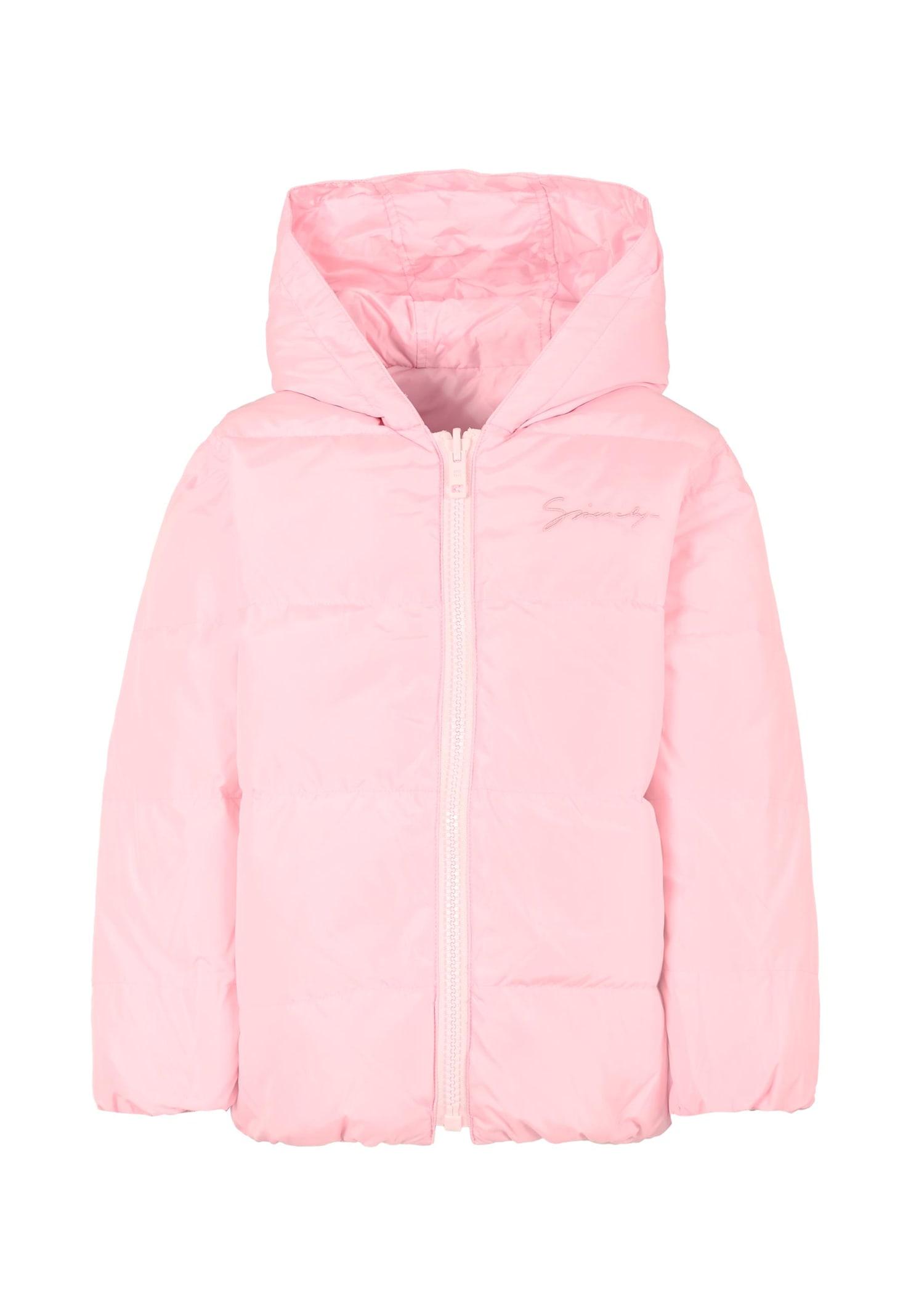 givenchy pink down jacket for kids with 4g motif