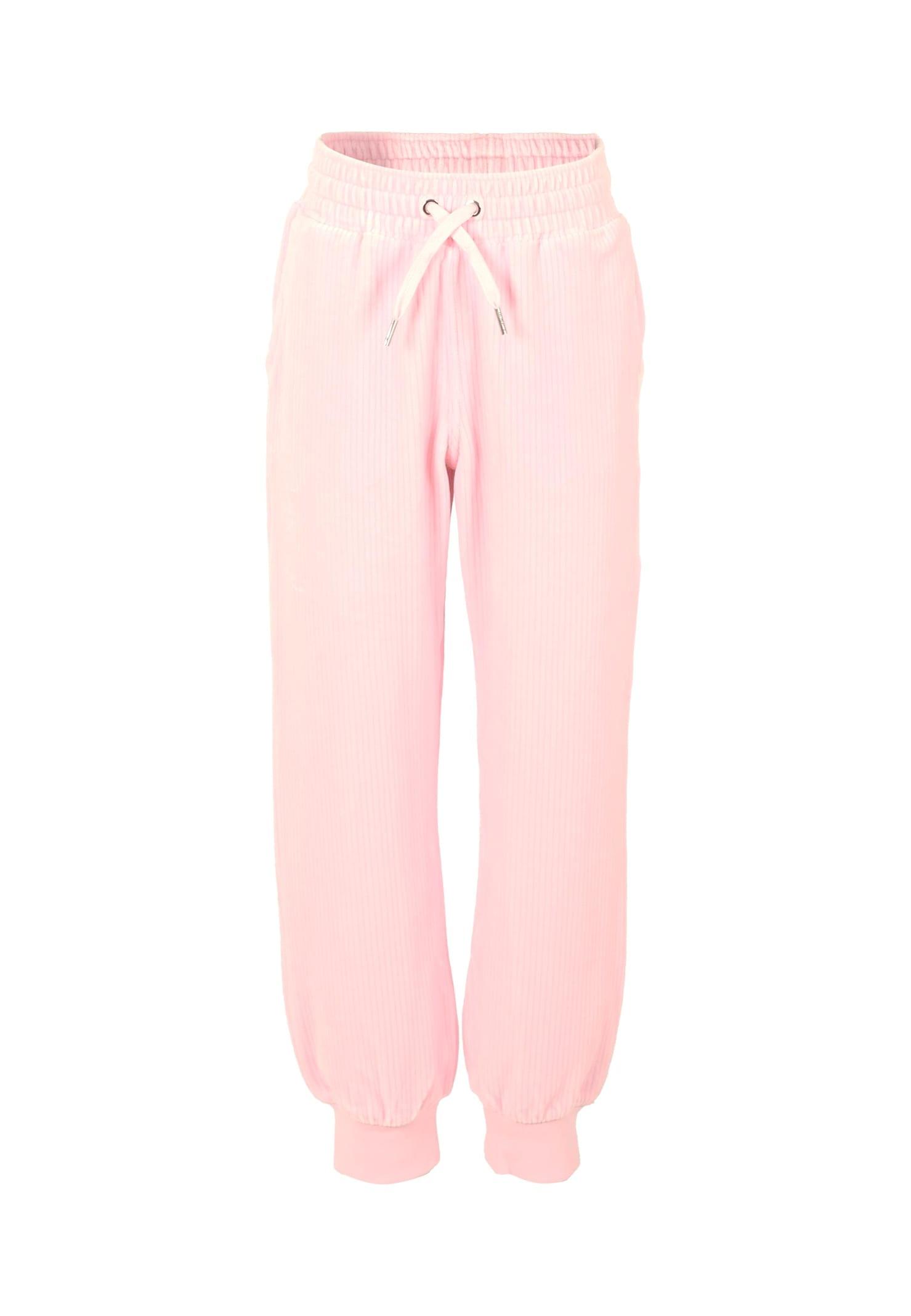 givenchy pink trousers for girl with logo