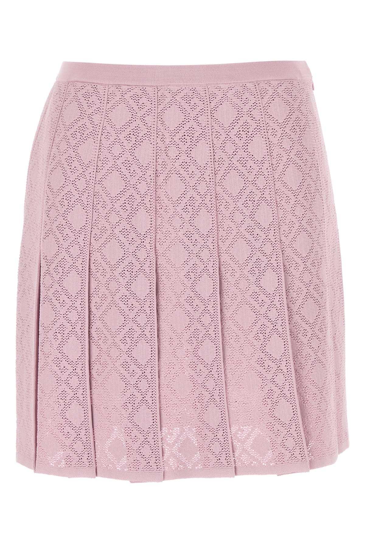 givenchy pink viscose blend skirt