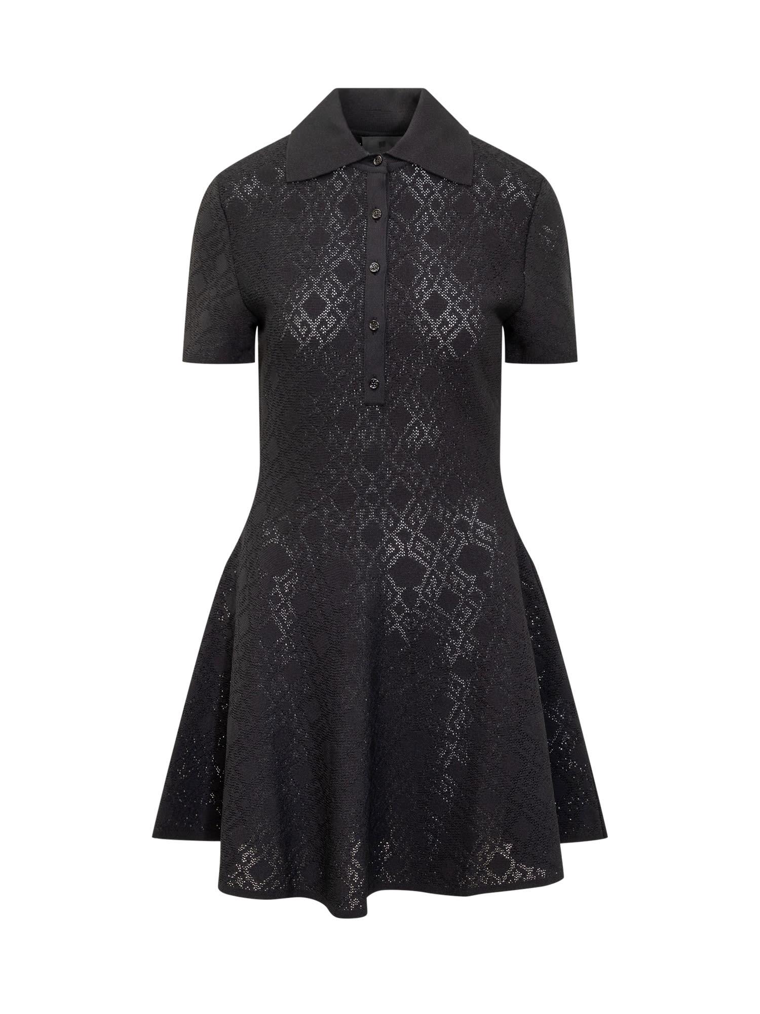 givenchy polo dress in monogram 72 jacquard