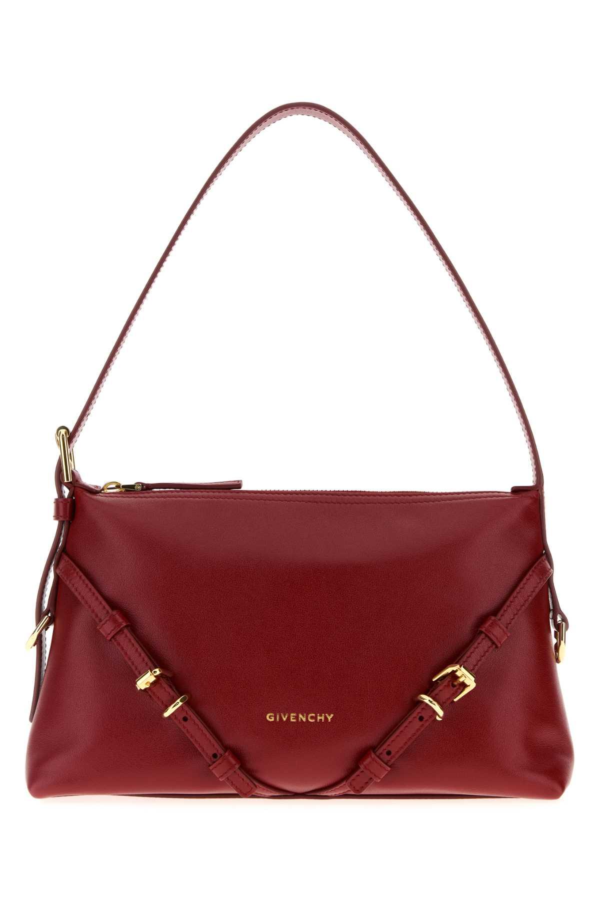 givenchy red leather mini voyou shoulder bag
