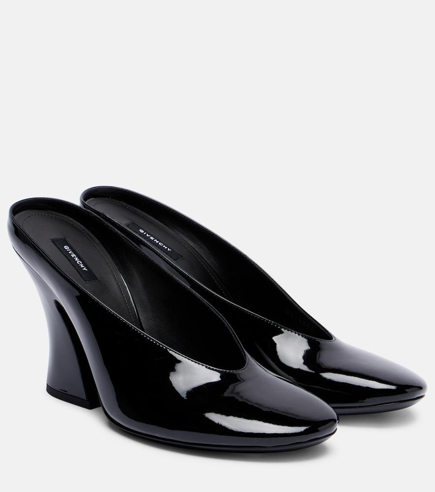 givenchy sculpted 95 patent leather mules