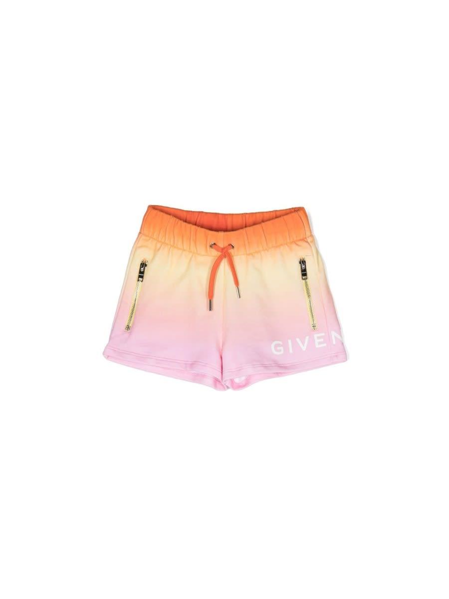 givenchy shaded shorts