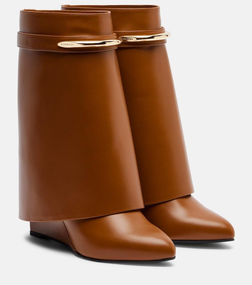 givenchy shark leather mid