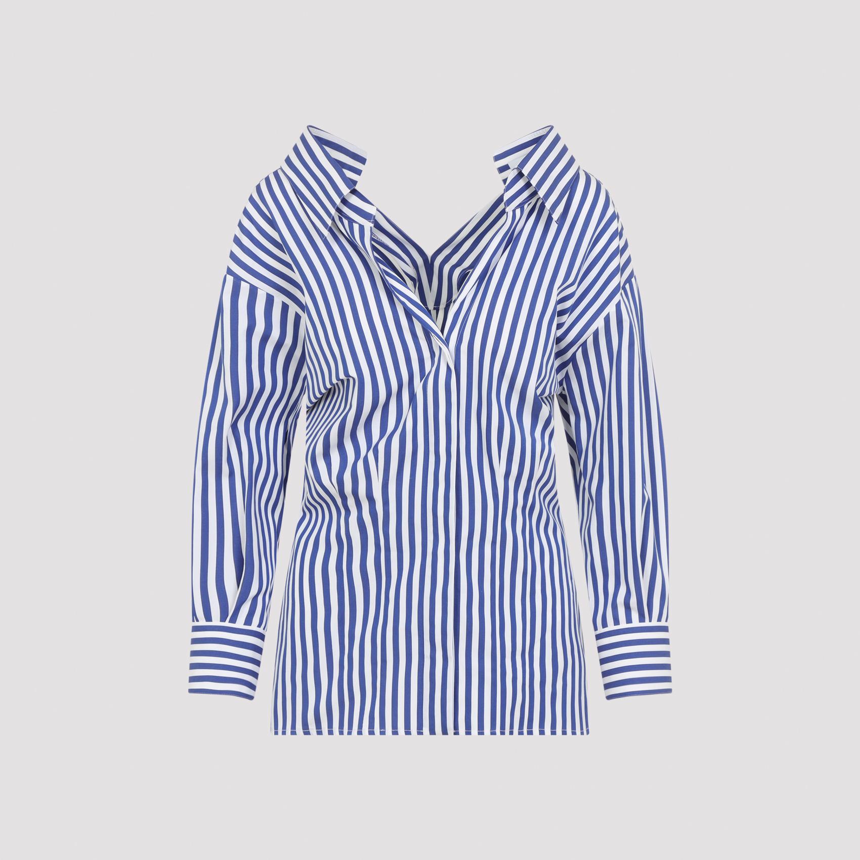 givenchy shirt blue cotton - women